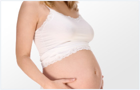 Nach einer Schwangerschaft eine Bruststraffung